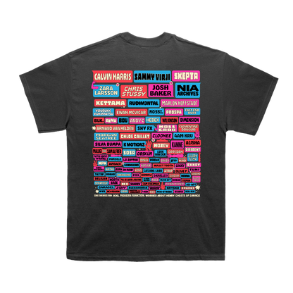 PL 26 Line-up Tee Black