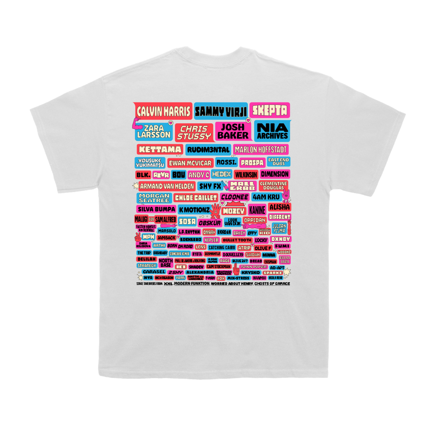 PL 26 Line-up Tee White