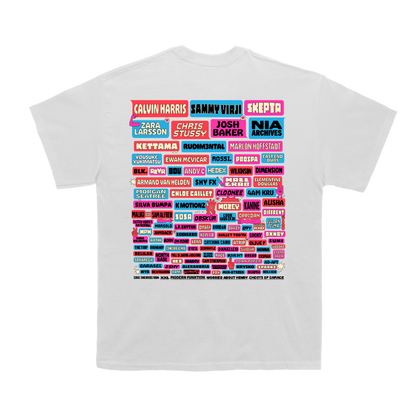 PL 26 Line-up Tee White