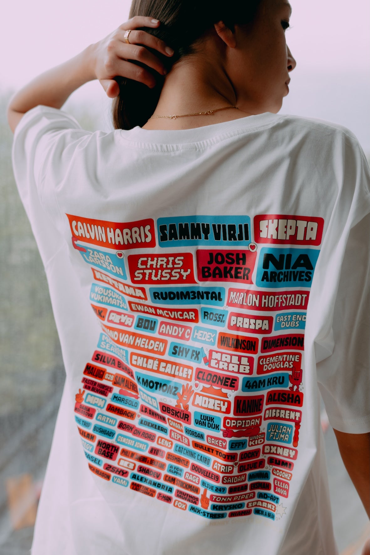 PL 26 Line-up Tee White